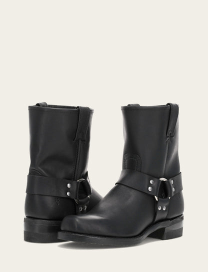 Men's Black Harness 8R Mens Boots