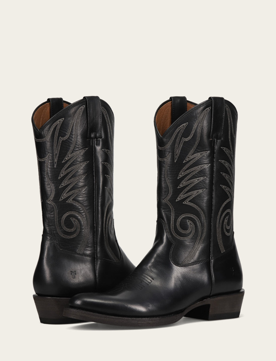 Men's Black Grady Vintage Stitch Western Boots