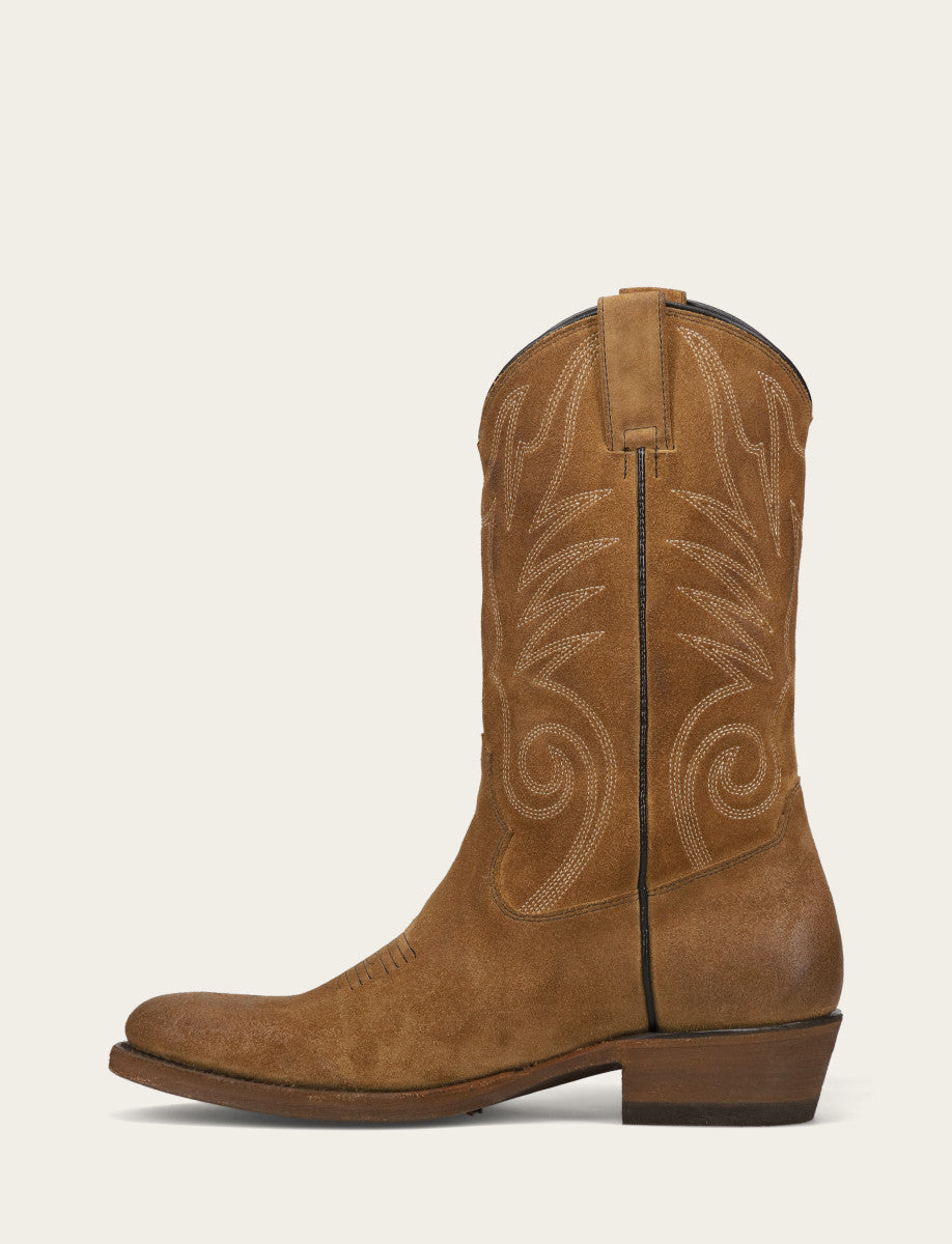 Men's Mushroom Grady Vintage Stitch Western Boots