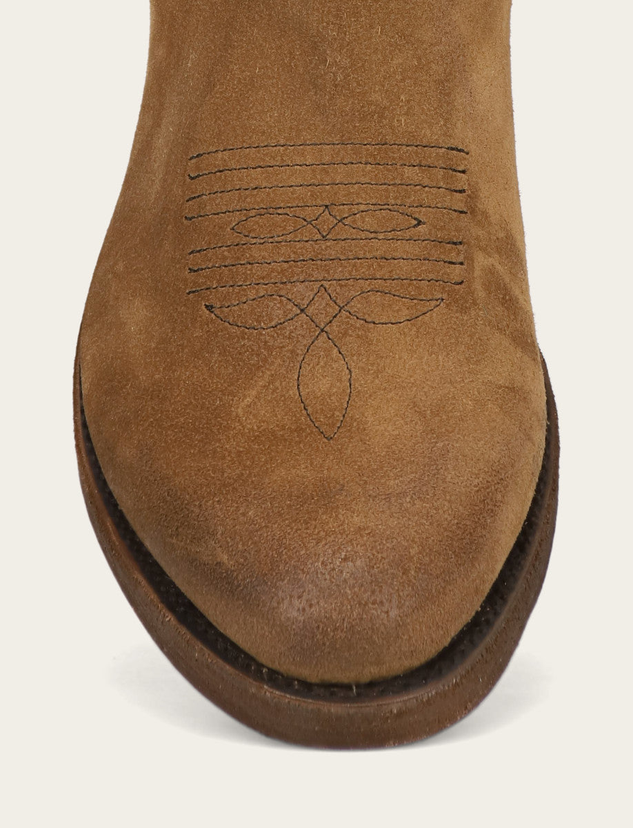 Men's Mushroom Grady Vintage Stitch Western Boots