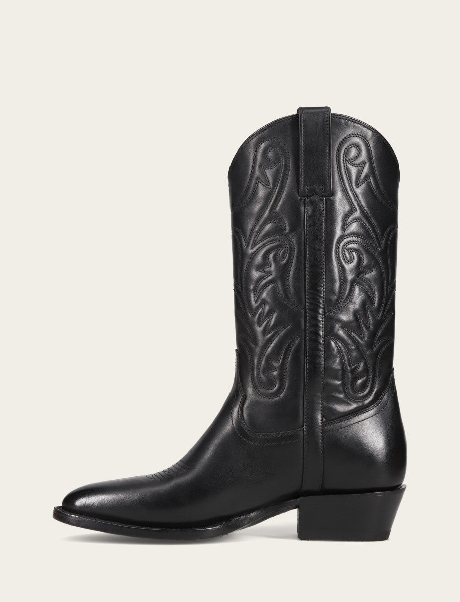 Men's Black Bruce Pull On Tall Boots