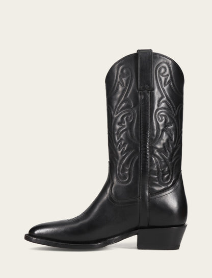 Men's Black Bruce Pull On Tall Boots