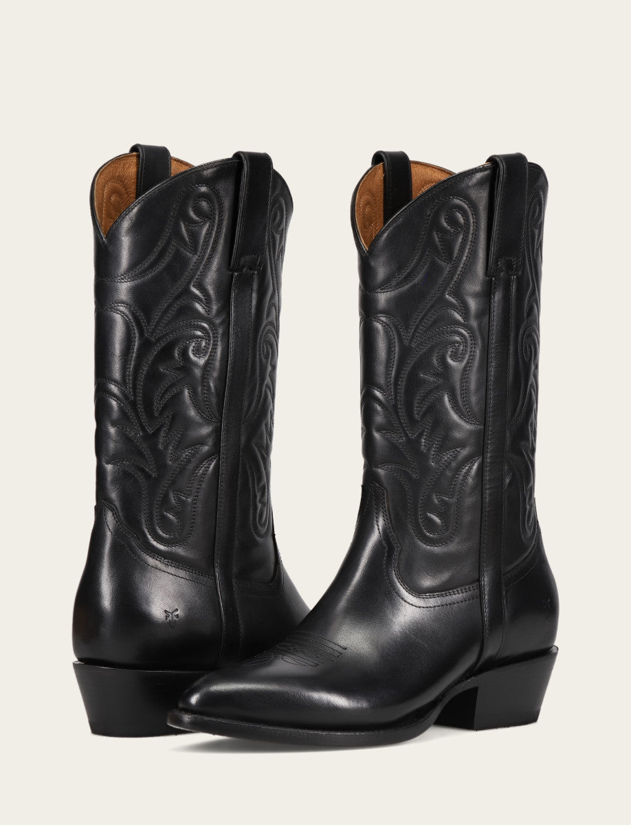 Men's Black Bruce Pull On Tall Boots