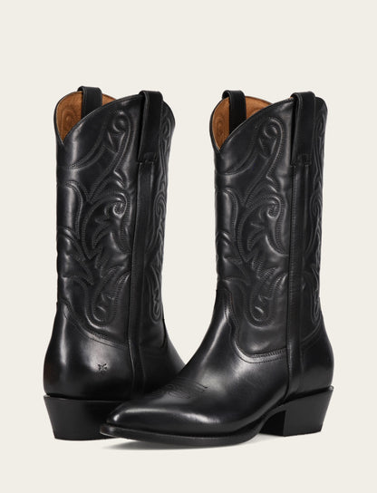 Men's Black Bruce Pull On Tall Boots