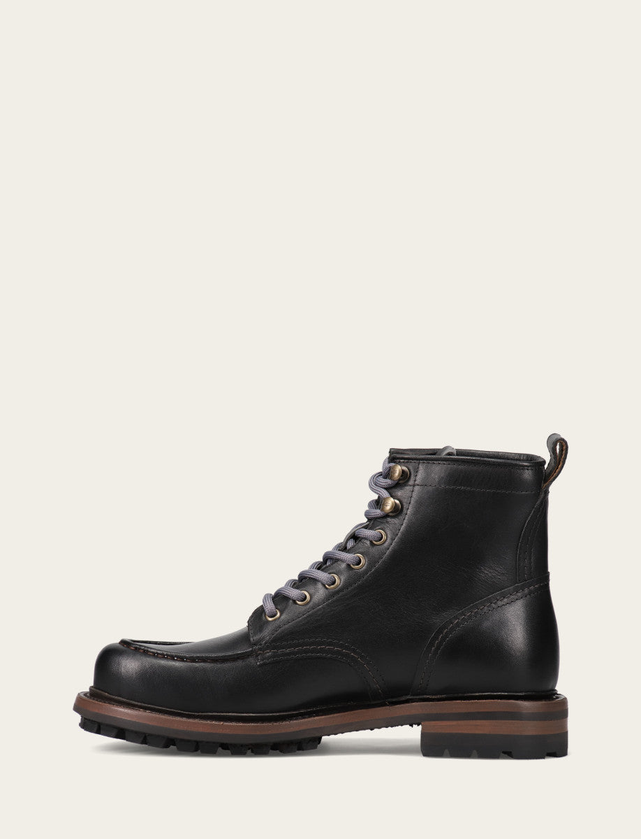 Men's Black Hudson Workboot Lug