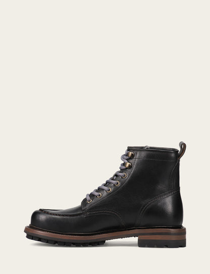 Men's Black Hudson Workboot Lug