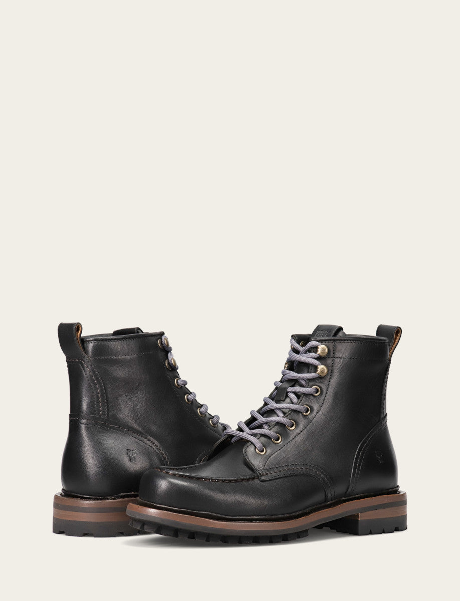 Men's Black Hudson Workboot Lug