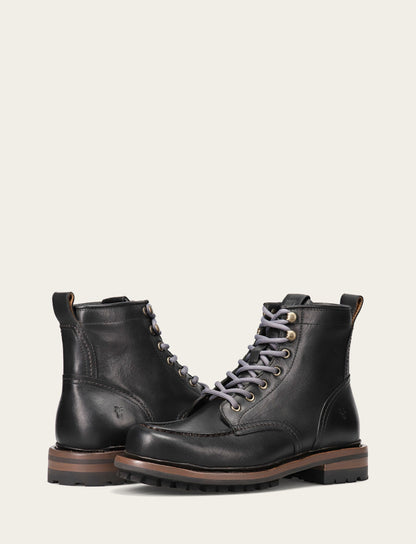 Men's Black Hudson Workboot Lug