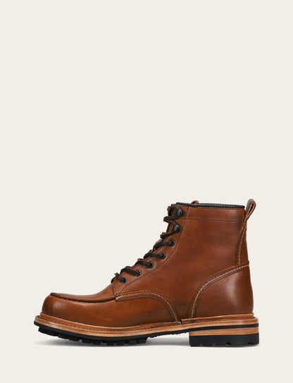Men's Caramel Hudson Workboot Lug