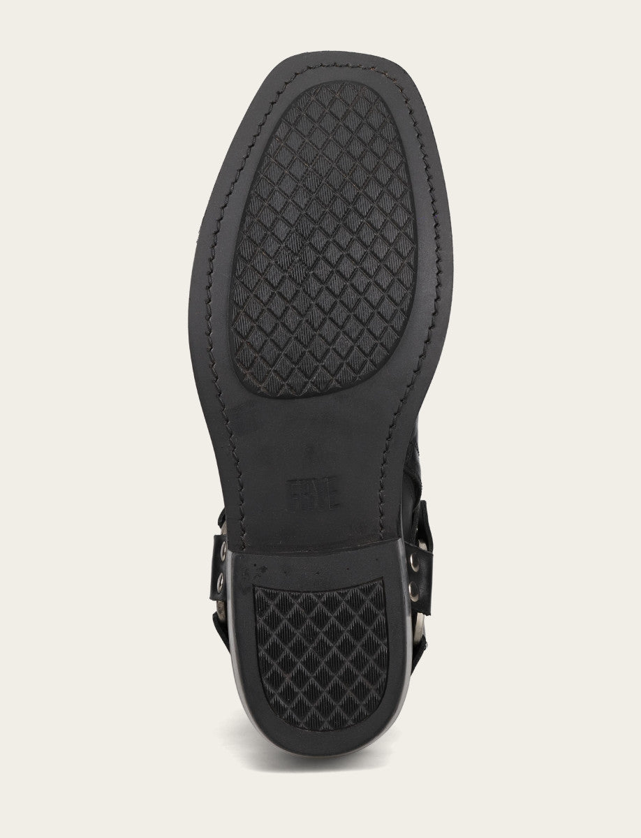 Men's Black Conway Chain Harness Boot