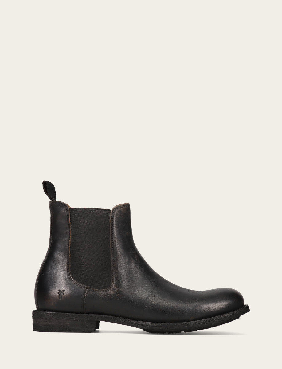 Men's Antique Black Tyler Flex Chelsea Boots