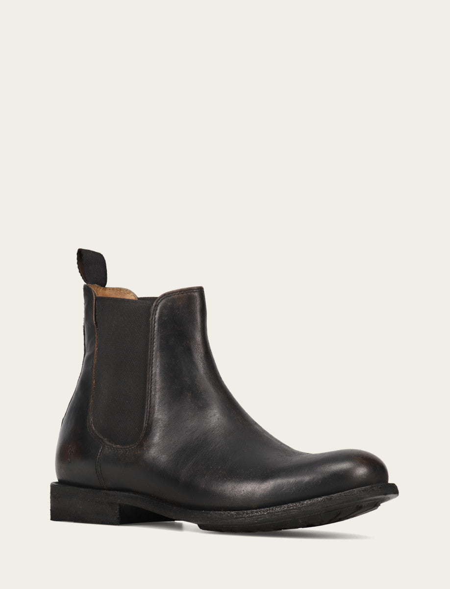 Men's Antique Black Tyler Flex Chelsea Boots