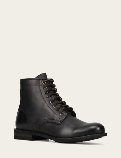 Men's Black Tyler Flex Lace Up Boots