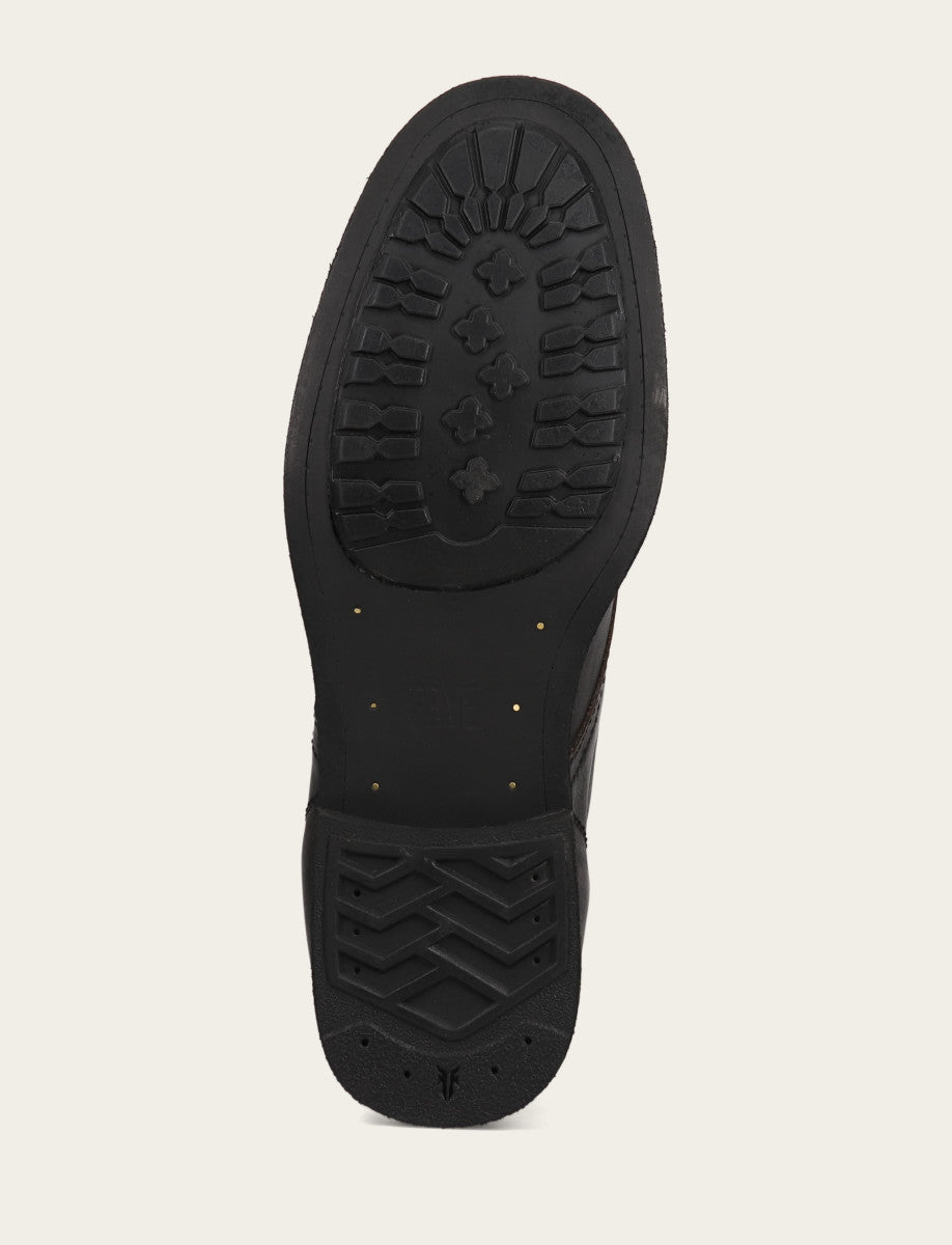 Men's Antiqued Black Tyler Flex Lace Up Boots