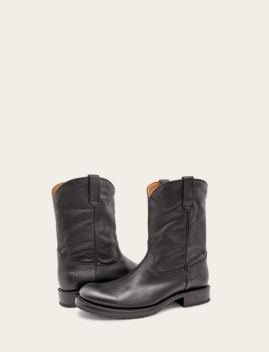 Men's Black Duke Roper Boots