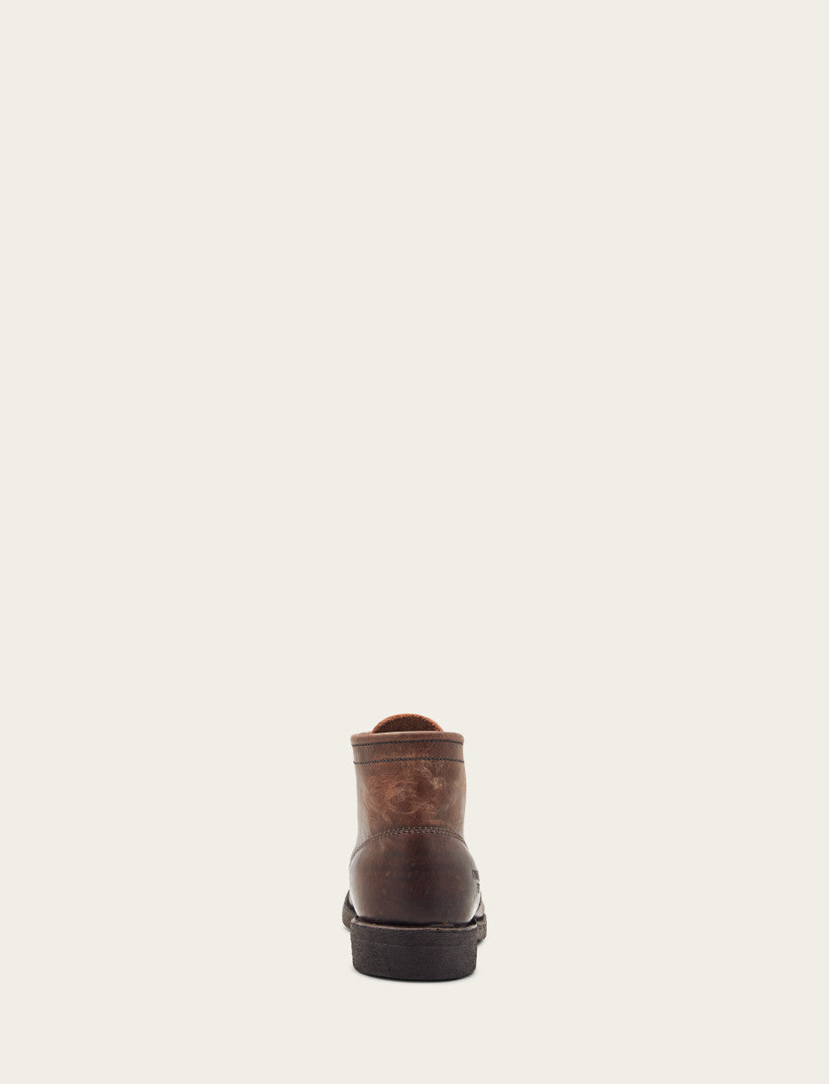 Men's Dark Brown Prison Boots