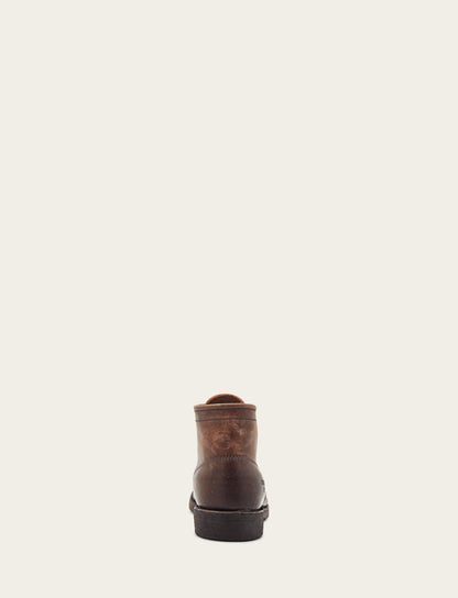 Men's Dark Brown Prison Boots