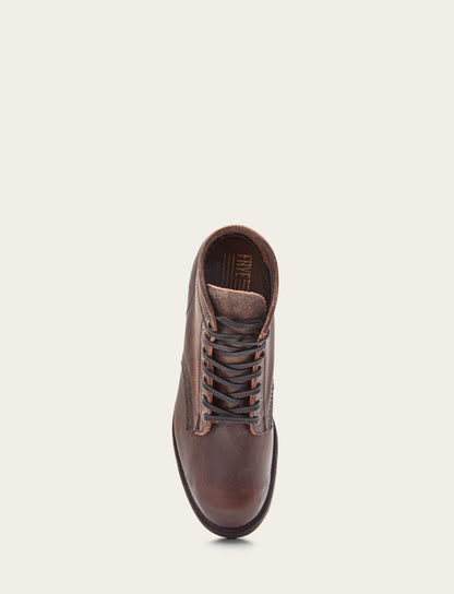 Men's Dark Brown Prison Boots