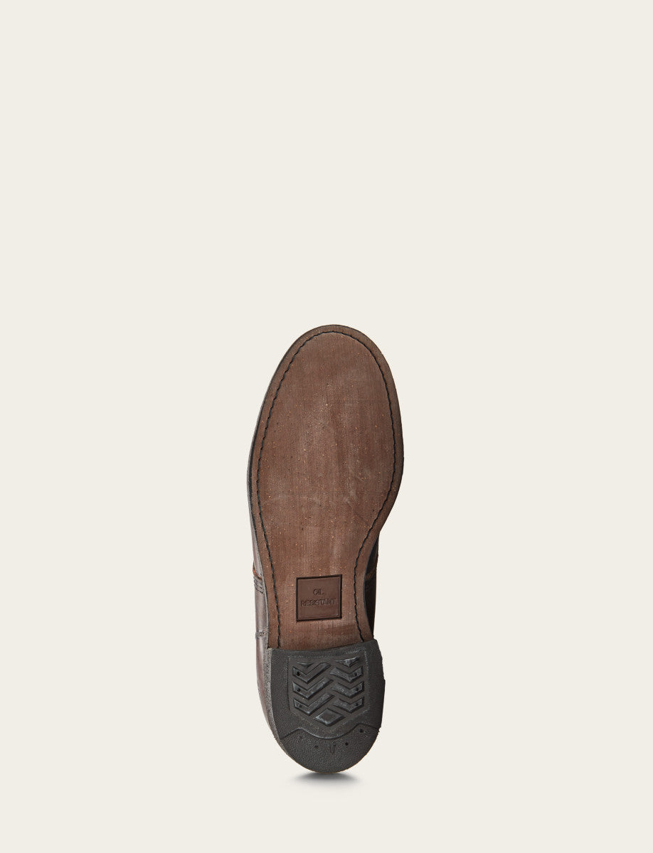 Men's Dark Brown Prison Boots