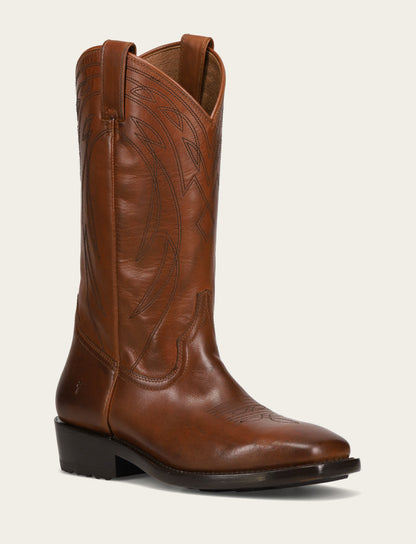 Men's Caramel Nash Deco Stitch Pull On Boots