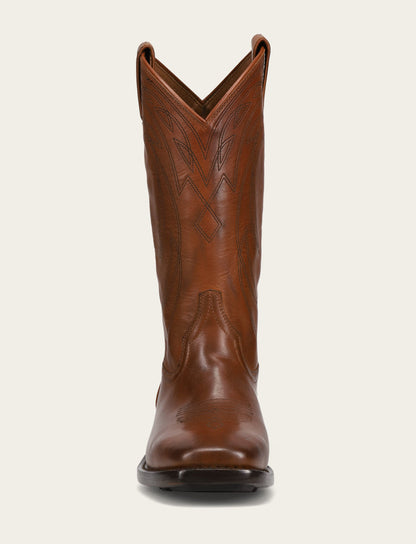 Men's Caramel Nash Deco Stitch Pull On Boots