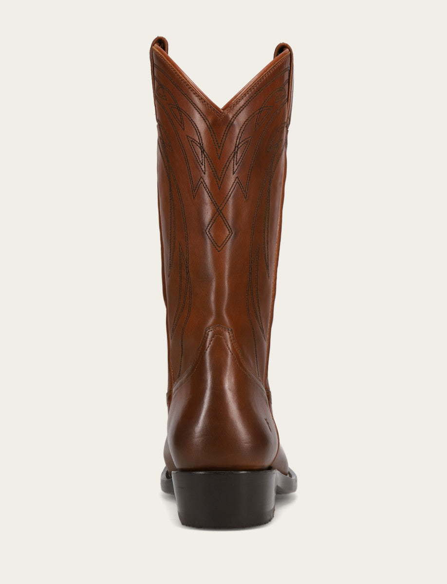 Men's Caramel Nash Deco Stitch Pull On Boots