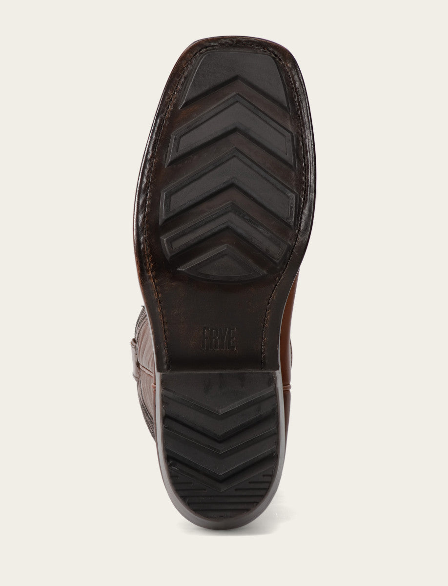 Men's Caramel Nash Deco Stitch Pull On Boots