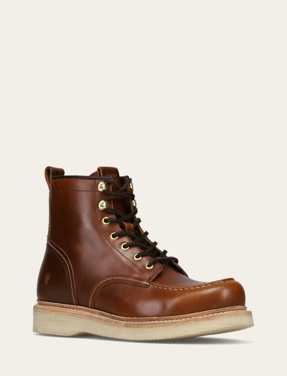 Men's Saddle Hudson Workboot Wedge Lace Ups