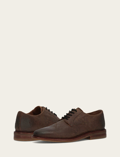 Men's Dark Walnut Paul Oxford Dress Shoes