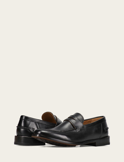 Men's Black Tyler Flex Penny Loafers