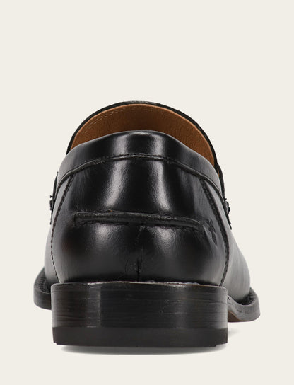 Men's Black Tyler Flex Penny Loafers