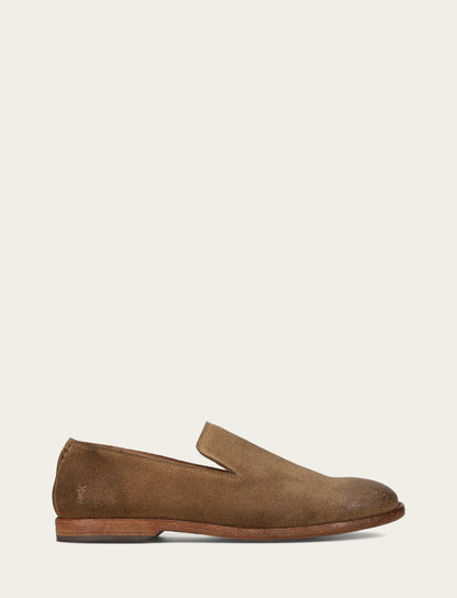 Men's Ash Waxed Suede Chris Venetian Loafers