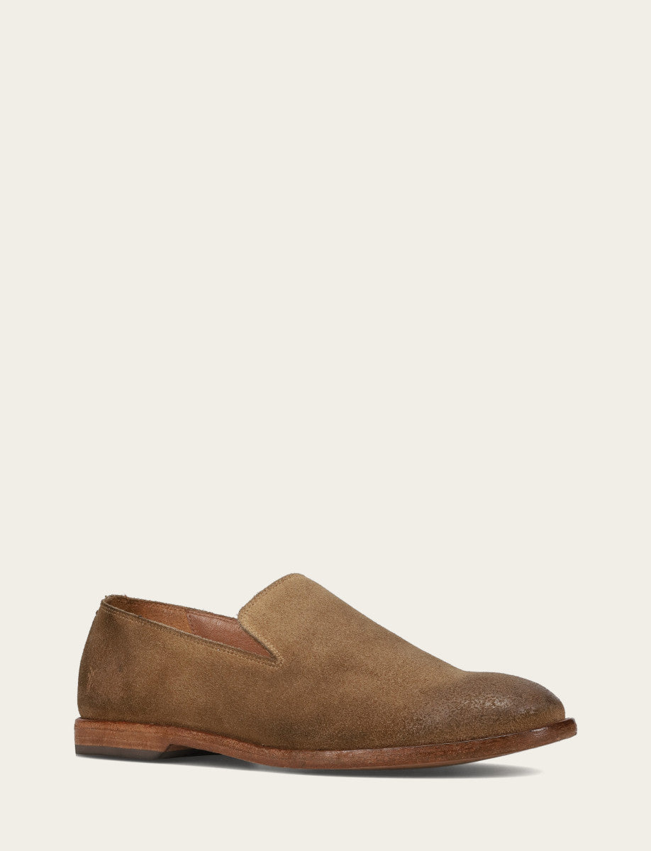 Men's Ash Waxed Suede Chris Venetian Loafers