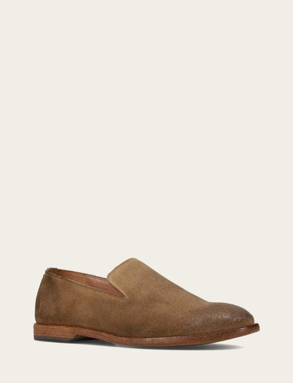 Men's Ash Waxed Suede Chris Venetian Loafers