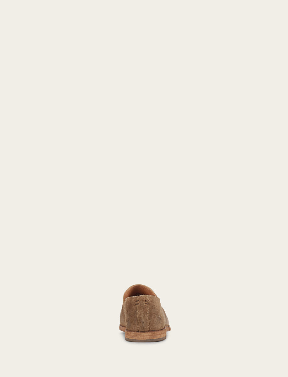 Men's Ash Waxed Suede Chris Venetian Loafers