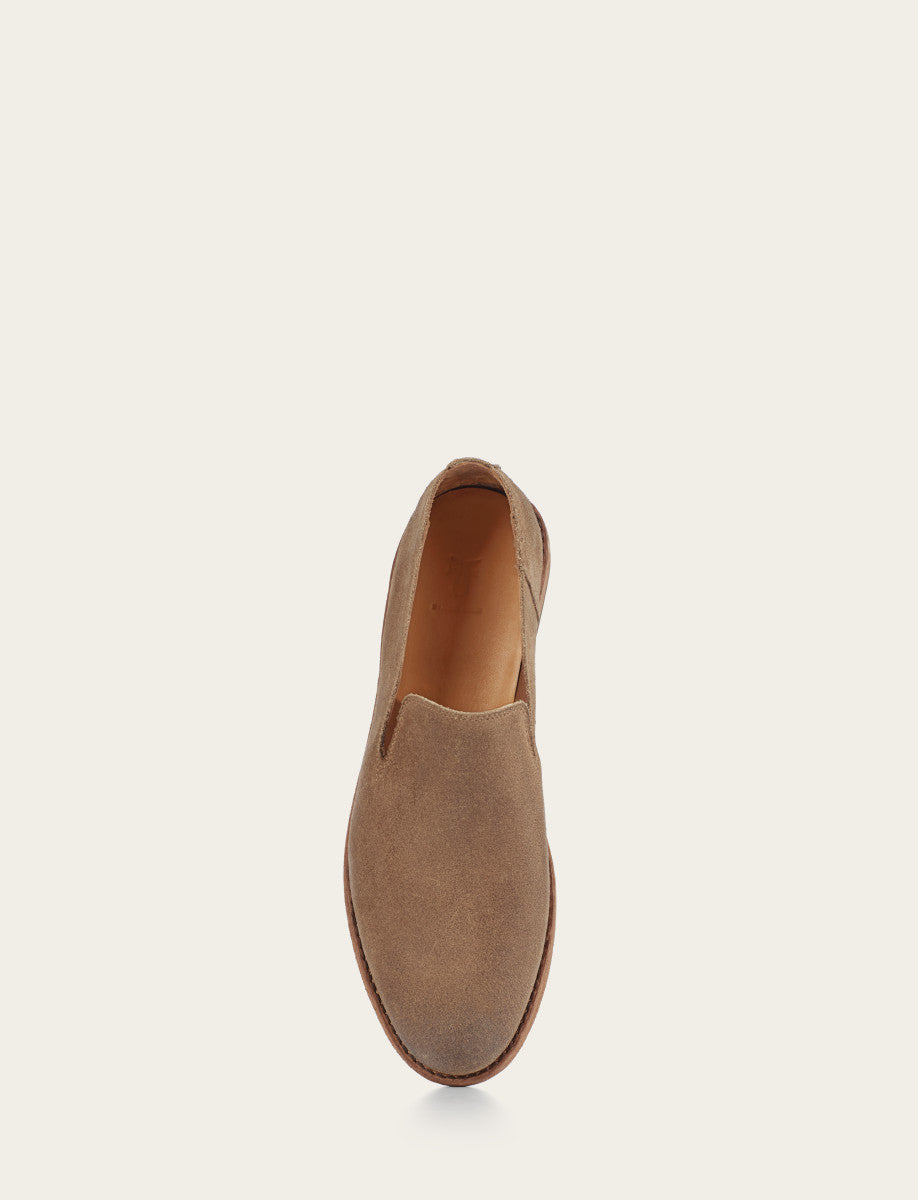 Men's Ash Waxed Suede Chris Venetian Loafers