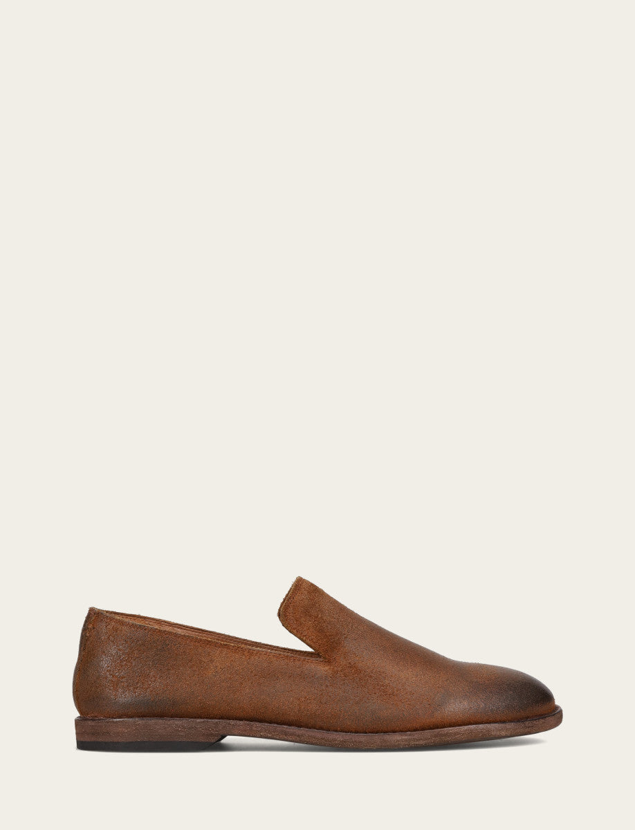 Men's Ginger Suede Chris Venetian Loafers