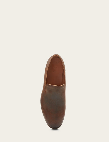 Men's Ginger Suede Chris Venetian Loafers