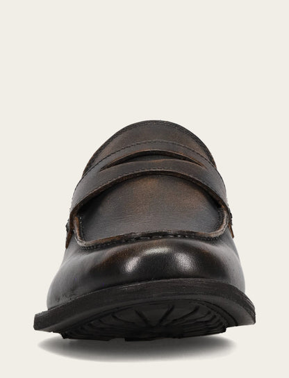 Men's Brown Brush Off Tyler Flex Penny Loafer
