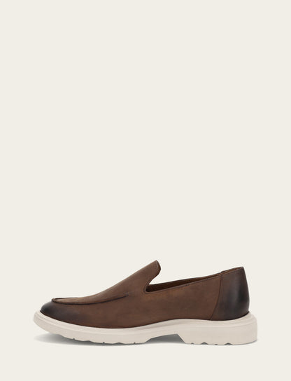 Men's Chocolate Connor Venetian Loafers