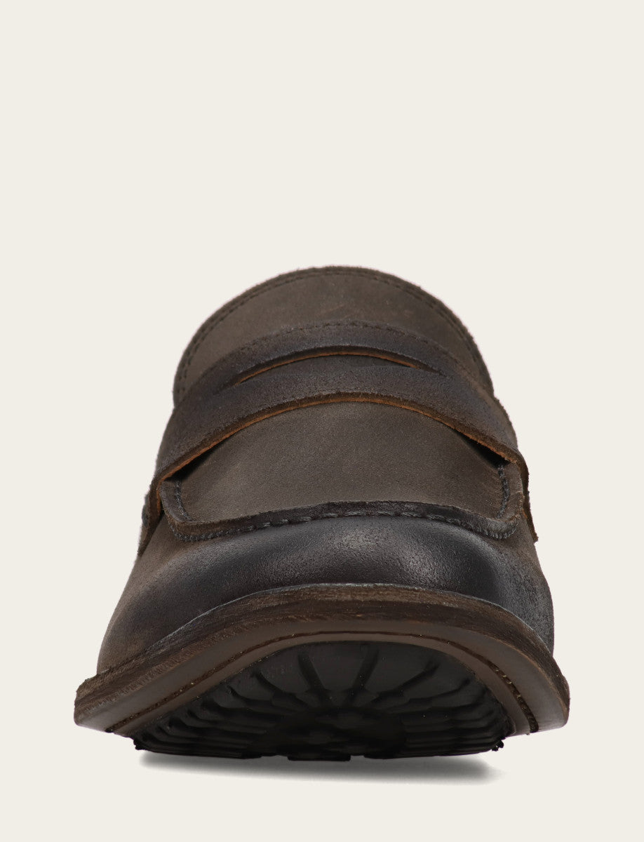 Men's Chocolate Tyler Flex Penny Loafers