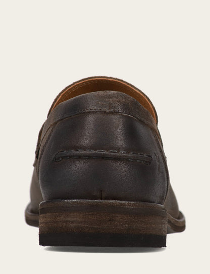 Men's Chocolate Tyler Flex Penny Loafers