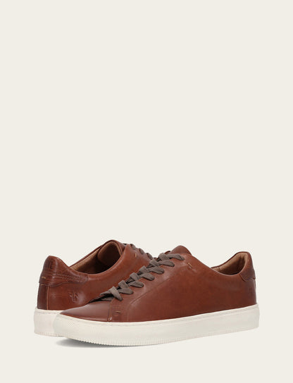 Men's Caramel Astor Low Lace Slip On Sneakers