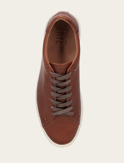 Men's Caramel Astor Low Lace Slip On Sneakers