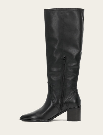 Women's Black Sadie Softy Tall Booties