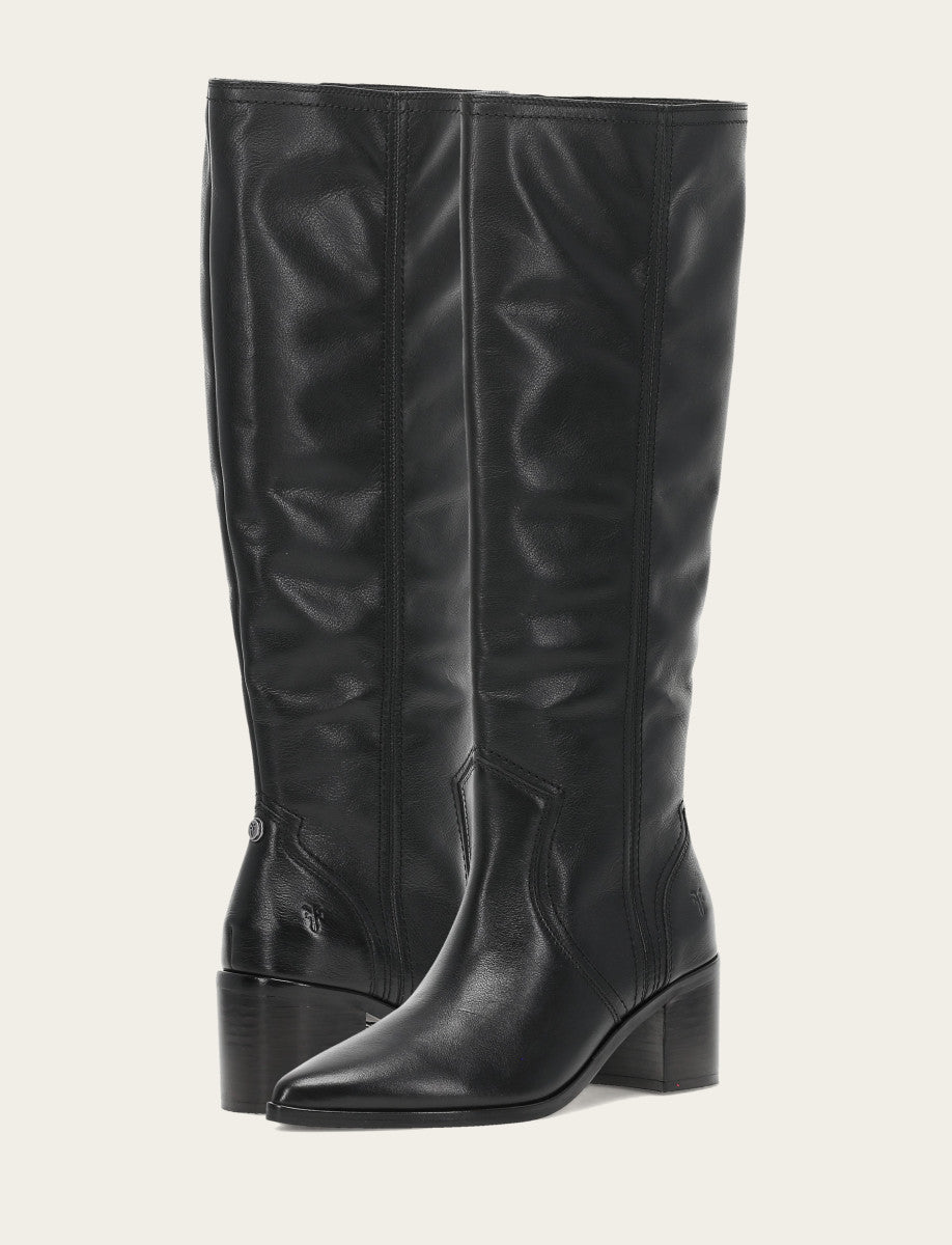 Women's Black Sadie Softy Tall Booties
