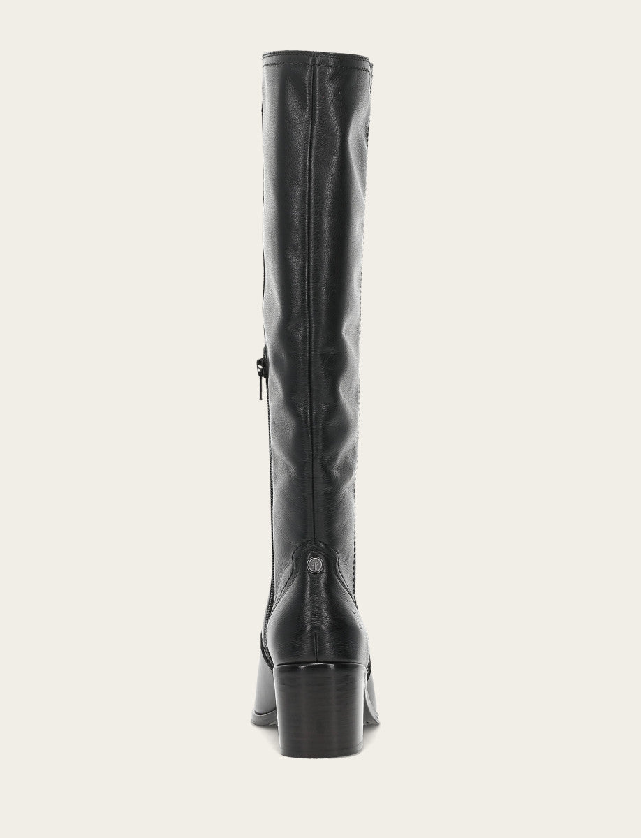 Women's Black Sadie Softy Tall Booties