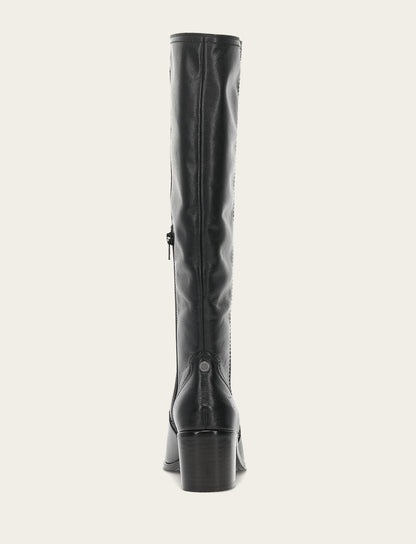 Women's Black Sadie Softy Tall Booties