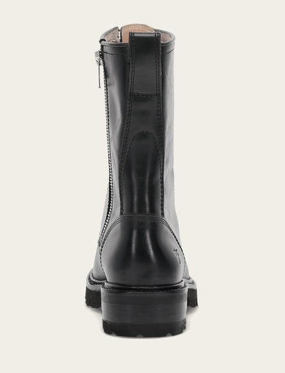 Women's Black Olivia Combat Boots