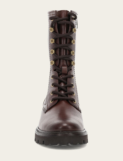 Women's Bourbon Olivia Combat Boots